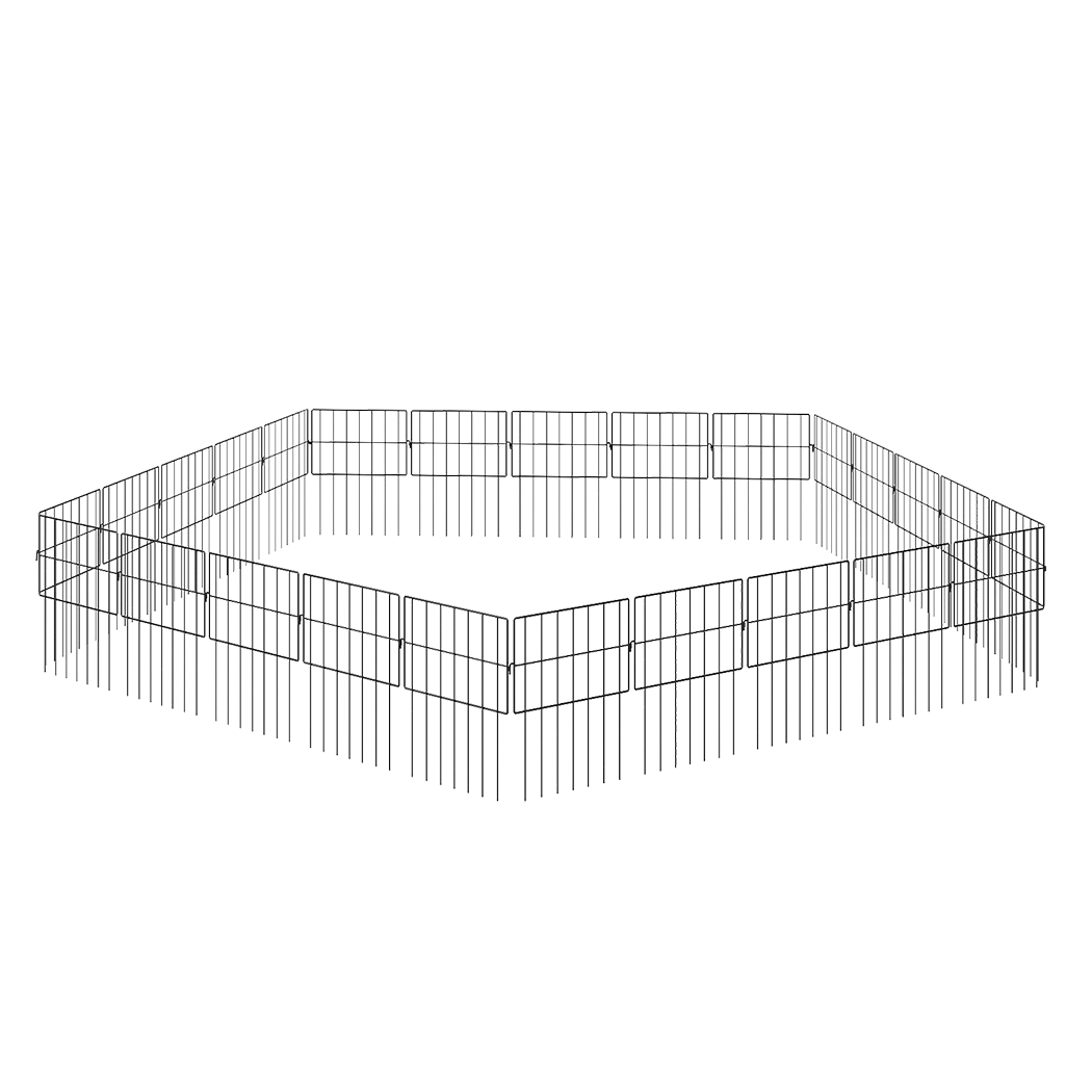 mountview-25-pcs-garden-fence-border-rustproof-metal-1996009992351780871