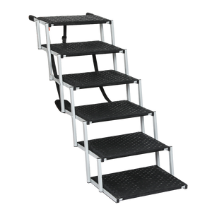 Pawz Dog Ramp Pet Stair Car Suv Travel Step Foldable-1996005462797062152