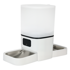 PaWz 6L Automatic Pet Feeder 2 Bowl Food Dispenser-1996009989667426312