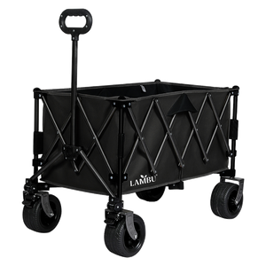 Lambu Folding Wagon Cart Black-1996005422577881096