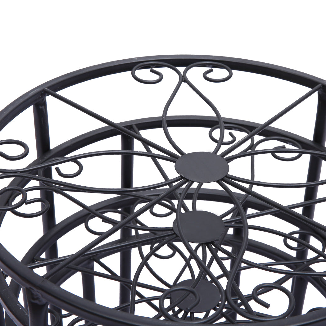 4-x-levede-metal-plant-stand-outdoor-black-1975420369502343172