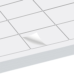 100 Sheet A4 Label White Matte Self Adhesive Sticker-1996005448175718403