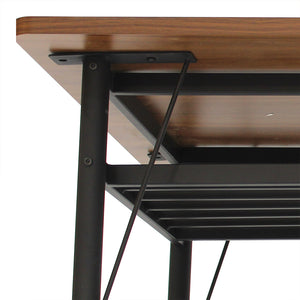 Levede Dining Table Storage Shelf 4-6 Seater 150cm-1975420499123113990