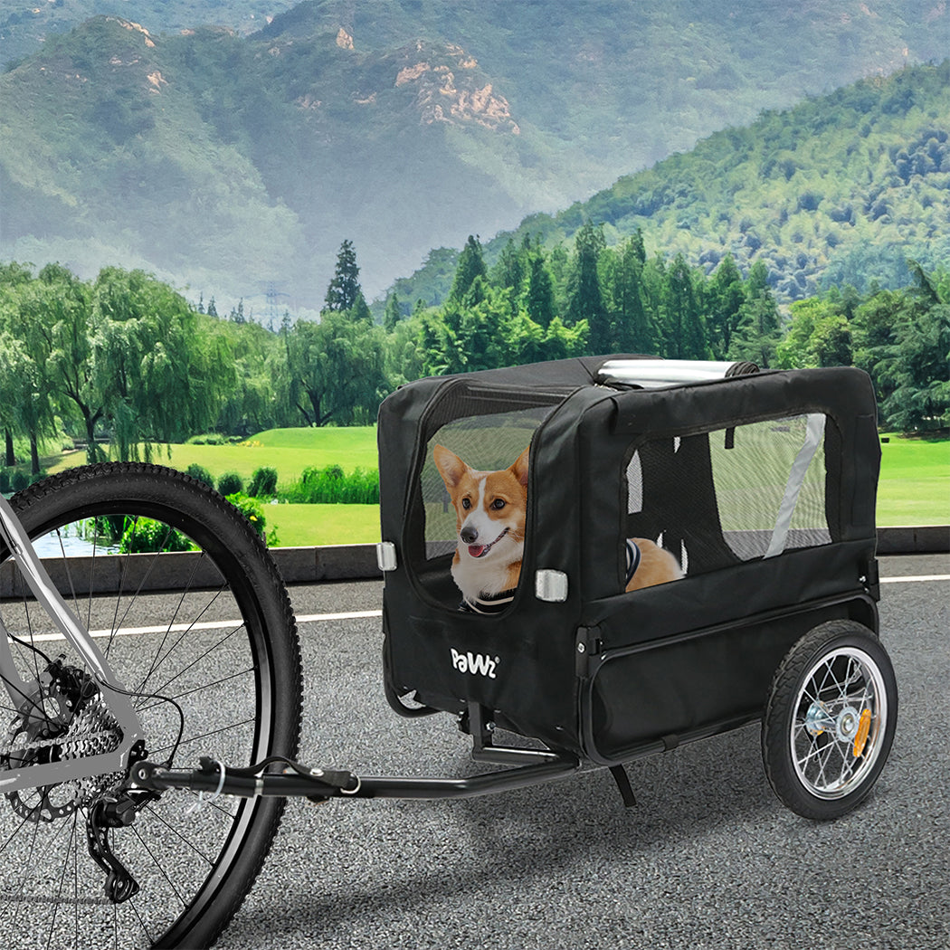 pawz-pet-stroller-bike-trailer-2-in-1-sunroof-1973193720731930630