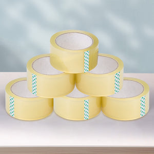6 Rolls Packing Packaging Tape 45mmx75m-1996005447999557638