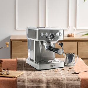 Spector 20 Bar Coffee Machine Espresso Maker with Milk Frother-1973194089486749703