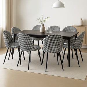 Levede 8x Dining Chairs Kitchen Cafe-1996005471005315079