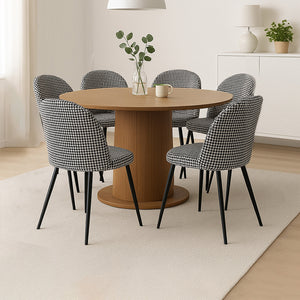 Levede 6x Dining Chairs Kitchen Cafe-1996005470837542919