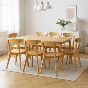 Levede 8x Dining Chairs Wooden Kitchen Chair-1996005484733272071