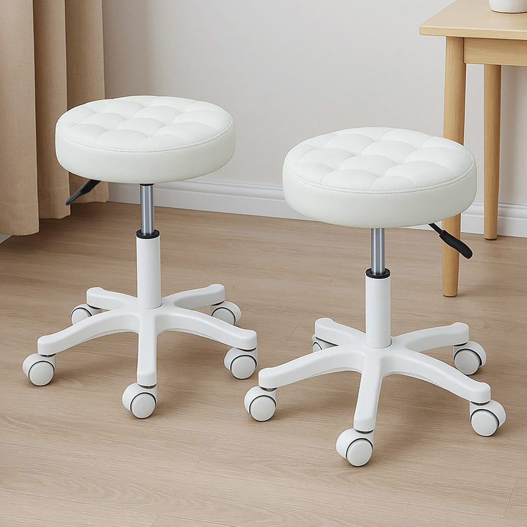 levede-2x-rolling-bar-stool-swivel-salon-spa-chair-beige-1996005583764983815