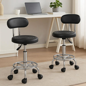 Levede 2x Salon Stool Swivel Bar Stools-1996005583341359111