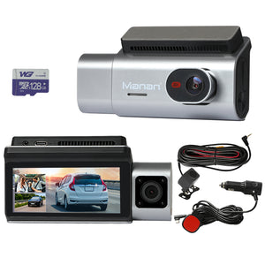 Manan 4K Car Dash Camera Front and Rear Wifi GPS 3 Lens-1973193799475793920