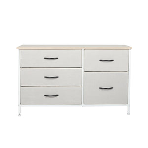 Levede Storage Cabinet Tower Chest of Beige-1975420496904327169