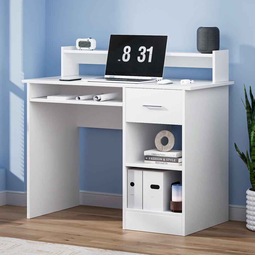artiss-computer-desk-shelf-drawer-cabinet-white-100cm