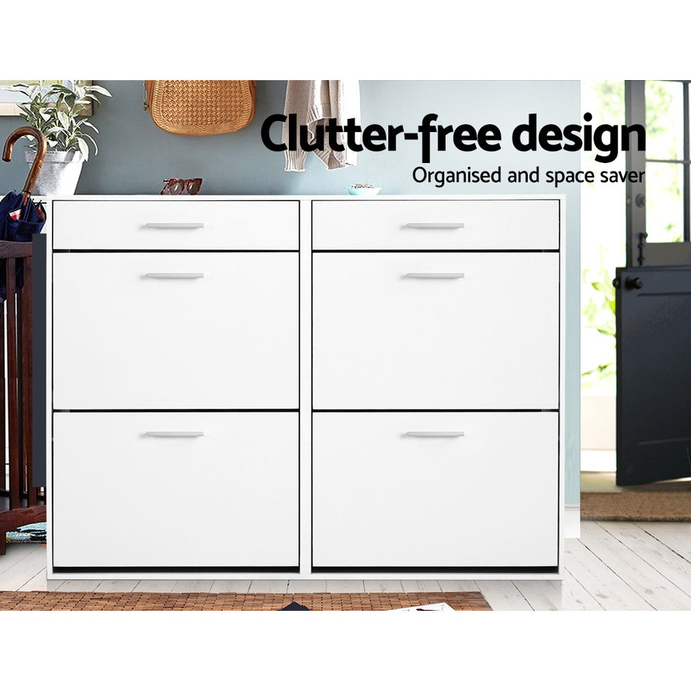 artiss-shoe-rack-cabinet-36-pairs-adjustable-shelves-white-sara