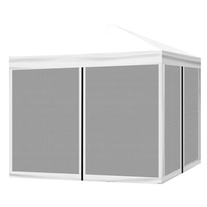 Mountview Gazebo 3x3 Marquee Pop Up White-1973193756647755776