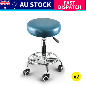 Levede 4x Barstool Swivel Salon Hairdressing-1996005493847494663