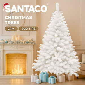 Santaco 2.1M 900 Tips White Christmas Tree-1973193579341942789