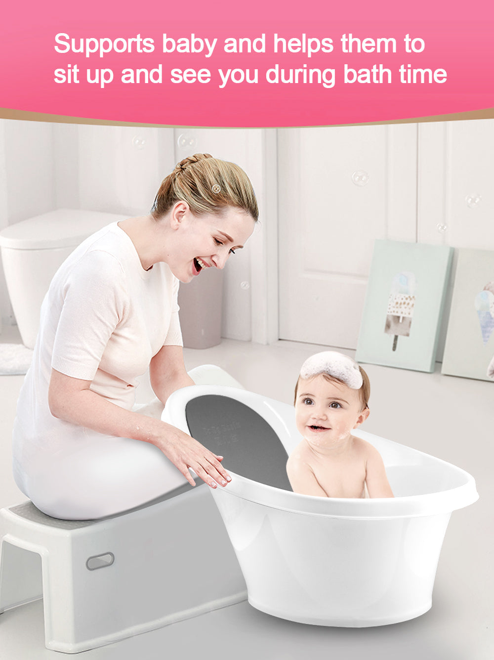 black-baby-bath-with-backrest-bum-bump-support-1996005521030778883