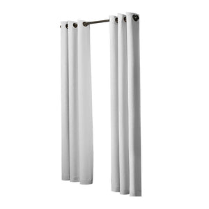 2x Blockout Curtains Panels 3 Layers Grey-1973194062467043329