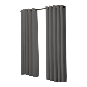 2x Blockout Curtains Panels 3 Layers Charcoal-1975420490252161025