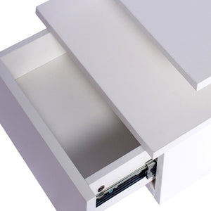 Levede 2x Bedside Tables Side Table White-1975420463836434436