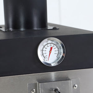 3in1 Pizza Oven Charcoal BBQ Grill Steel-1973194034335846405