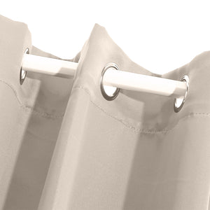 2x Blockout Curtains Panels 3 Layers Beige-1973194064174125061