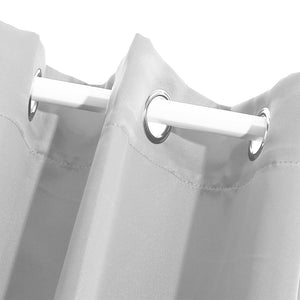 2x Blockout Curtains Panels 3 Layers Grey-1973194062467043333