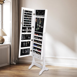Levede Mirror Jewellery Cabinet Makeup-1973193900101341191