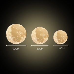 3D Magical Moon Lamp USB LED Night Light Medium-1973193945060085762