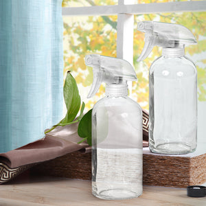 6x 500ml Clear Glass Spray Bottles Trigger-1973194015247568902