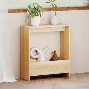 Levede Side Table with Magazine Rack Small End Table-1996005538856570886