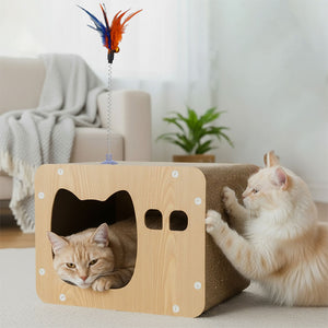 Pawz Cat Scratcher Board Scratching Cardboard-1996005540895002630