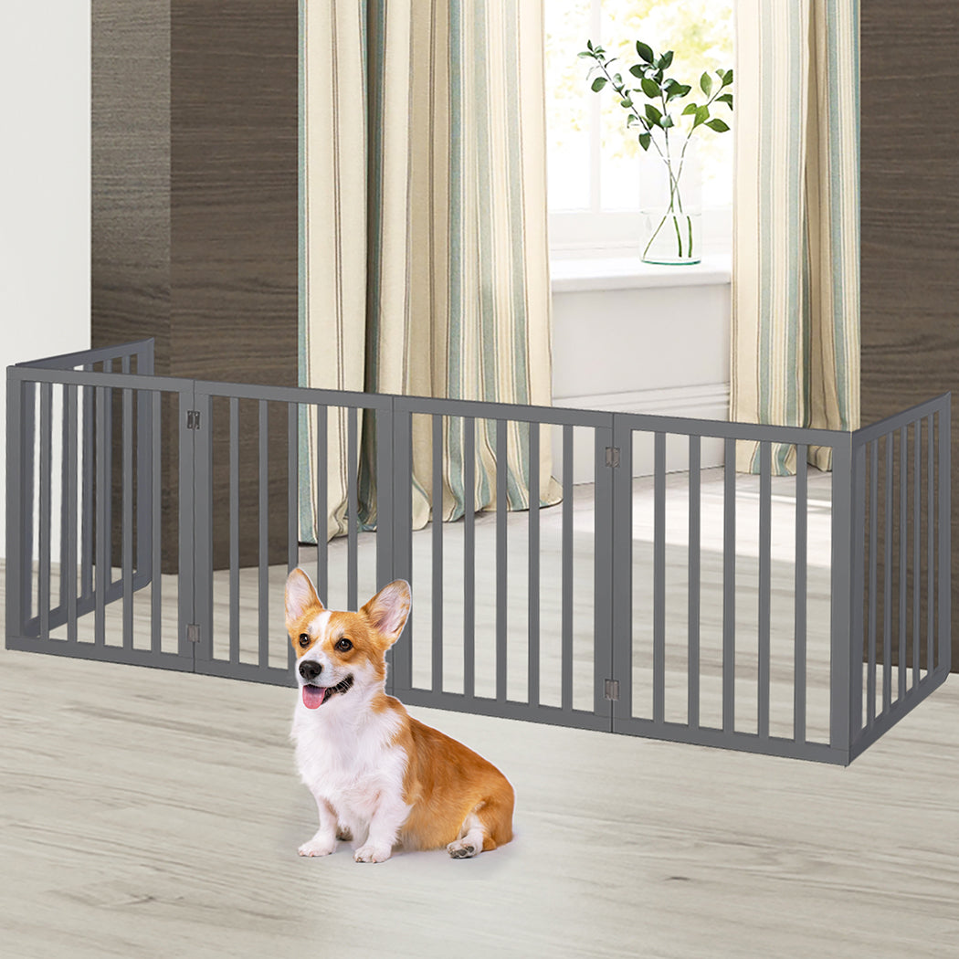 pawz-wooden-pet-gate-dog-fence-safety-grey-100-pack-1973193643569319942
