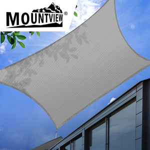 Mountview Sun Shade Sail Cloth Canopy Charcoal 180-1973193753988567046
