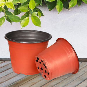 Lambu 100x Plastic Plant Pots Bulk Flowers Large-1973193779703844870