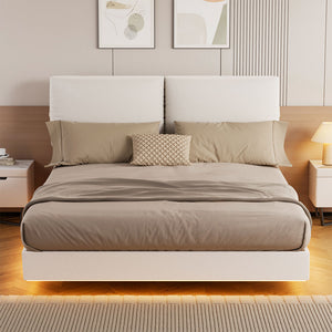 Levede Queen Floating Bed Frame-1996005390160105478