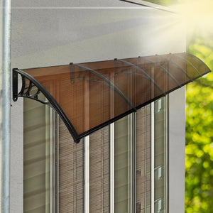 Mountview Window Door Awning Outdoor 1M X 6M Brown 1x6M-1975420433054437382
