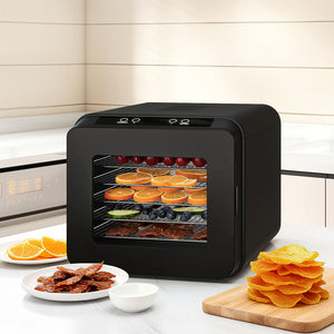 Spector 6 Trays Food Dehydrator Fruit Dehydrators Black-1996009983321444358