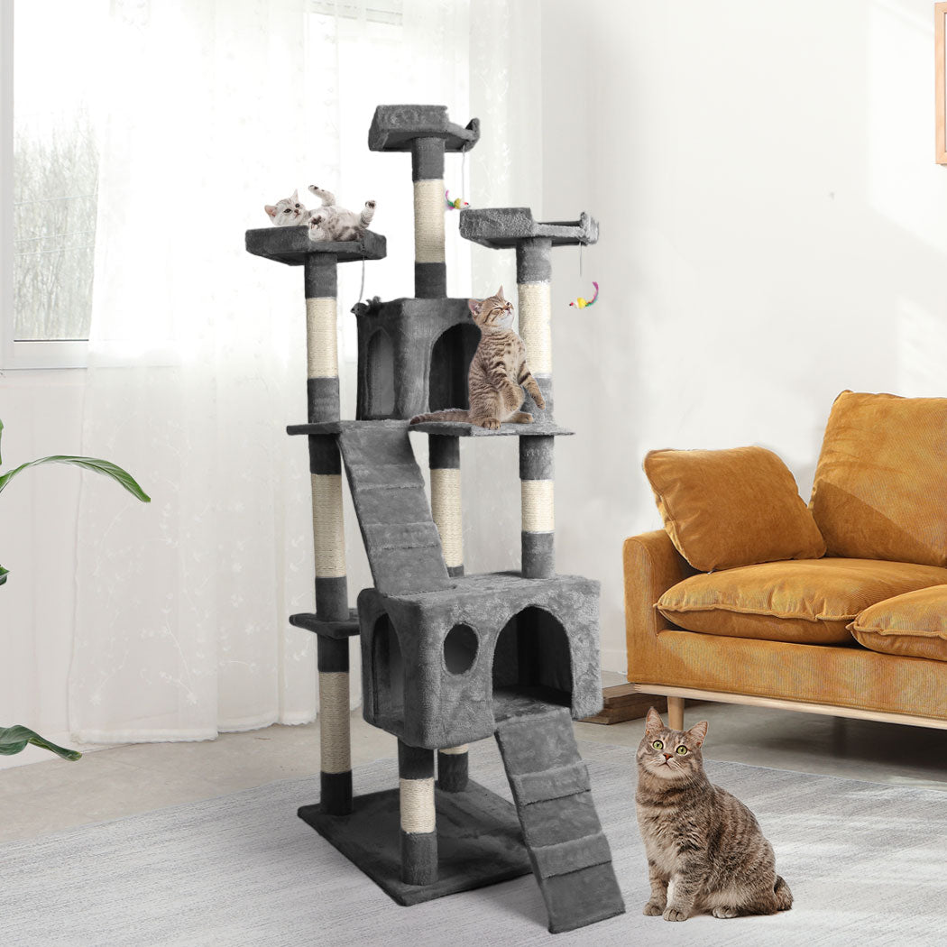 pawz-184cm-cat-trees-scratching-post-grey-1973193908032770054