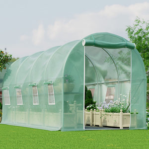 Lambu Greenhouse Walk-In Green House Shed 4M-1996005364432244743