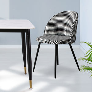 Levede 8x Dining Chairs Kitchen Cafe-1996005471005315078