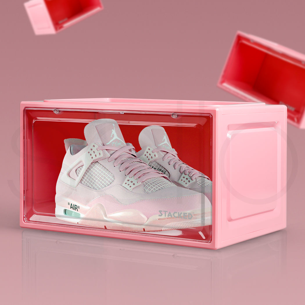 stacked-sneaker-display-case-stackable-pink-1973193714444668934