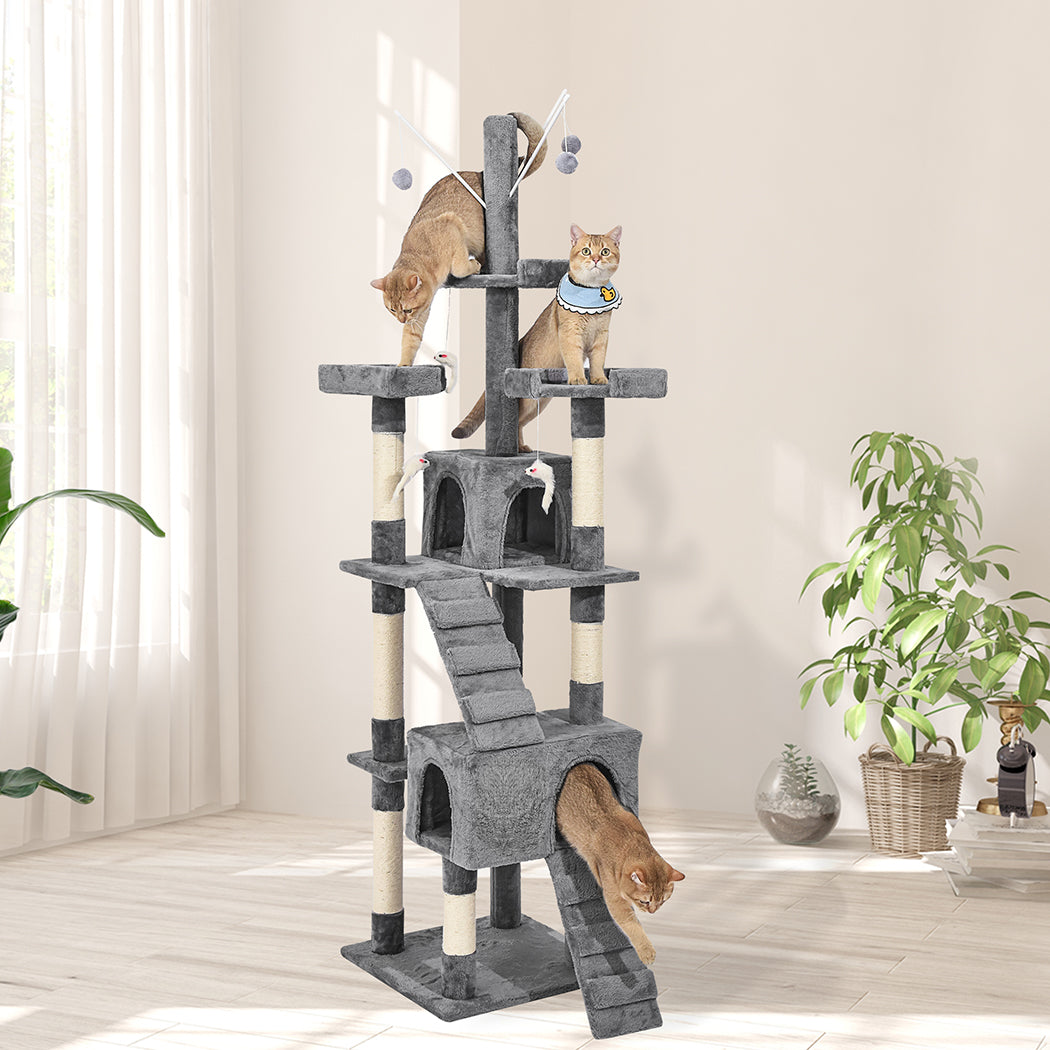 pawz-cat-tree-scratching-post-scratcher-grey-1973193908397674502