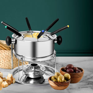 Toque Classic Fondue Set 12pcs Stainless-1973193928341590022