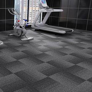 Marlow 20x Carpet Tiles 5m2 Box Heavy Black-1973193861043982343