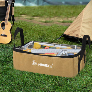 Slimbridge 3PCS Camping Canvas Storage Khaki-1973193762263928838