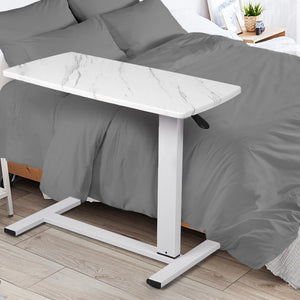 Levede Standing Desk Sofa Bed Side Table White No Slots-1973193835366453254
