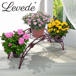2X Plant Stand Outdoor Indoor Metal Bronze-1973193771344596998